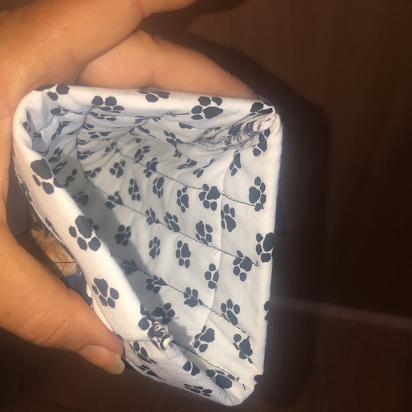 Handmade dog duffle with pouch - Picture 4 of 5